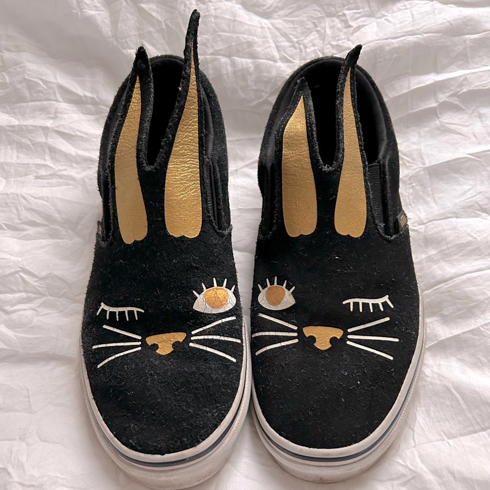 Vans bunny sneaks! Girls - Size 4